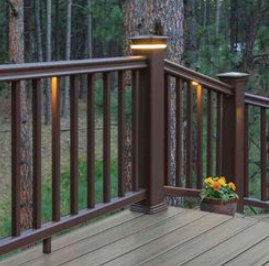 Cost to Build a Deck in Ohio - composite handrails